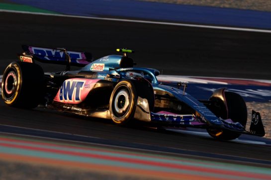 Pierre Gasly (FRA) Alpine F1 Team A523.
07.10.2023. Formula 1 World Championship, Rd 18, Qatar Grand Prix, Doha, Qatar, Sprint Day.
- www.xpbimages.com, EMail: requests@xpbimages.com © Copyright: Coates / XPB Images