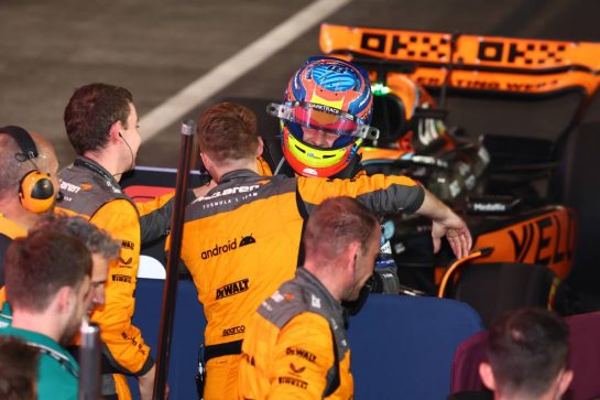 Sprint race winner Oscar Piastri (AUS) McLaren.
07.10.2023. Formula 1 World Championship, Rd 18, Qatar Grand Prix, Doha, Qatar, Sprint Day.
- www.xpbimages.com, EMail: requests@xpbimages.com © Copyright: Batchelor / XPB Images