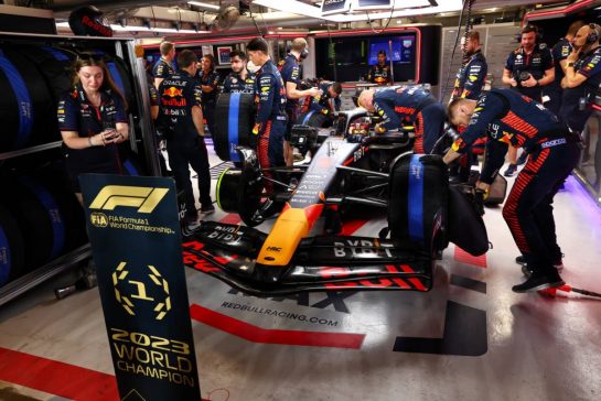 Max Verstappen (NLD) Red Bull Racing RB19.
08.10.2023. Formula 1 World Championship, Rd 18, Qatar Grand Prix, Doha, Qatar, Race Day.
- www.xpbimages.com, EMail: requests@xpbimages.com © Copyright: Coates / XPB Images