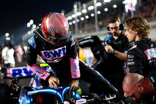 Pierre Gasly (FRA) Alpine F1 Team A523 on the grid.
08.10.2023. Formula 1 World Championship, Rd 18, Qatar Grand Prix, Doha, Qatar, Race Day.
- www.xpbimages.com, EMail: requests@xpbimages.com © Copyright: Charniaux / XPB Images