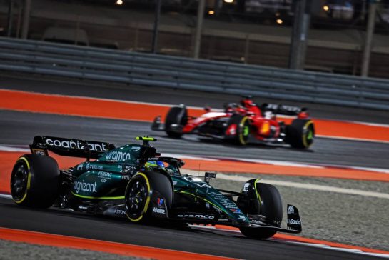 Fernando Alonso (ESP) Aston Martin F1 Team AMR23.
08.10.2023. Formula 1 World Championship, Rd 18, Qatar Grand Prix, Doha, Qatar, Race Day.
- www.xpbimages.com, EMail: requests@xpbimages.com © Copyright: Charniaux / XPB Images