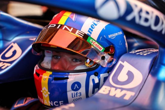 Pierre Gasly (FRA) Alpine F1 Team A523.
20.10.2023. Formula 1 World Championship, Rd 19, United States Grand Prix, Austin, Texas, USA, Qualifying Day
- www.xpbimages.com, EMail: requests@xpbimages.com © Copyright: Batchelor / XPB Images