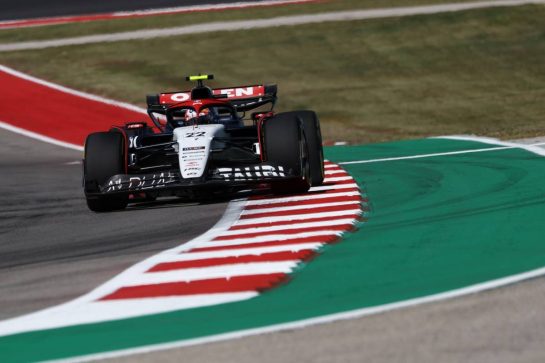 Yuki Tsunoda (JPN) AlphaTauri AT04.
20.10.2023. Formula 1 World Championship, Rd 19, United States Grand Prix, Austin, Texas, USA, Qualifying Day
- www.xpbimages.com, EMail: requests@xpbimages.com © Copyright: Moy / XPB Images