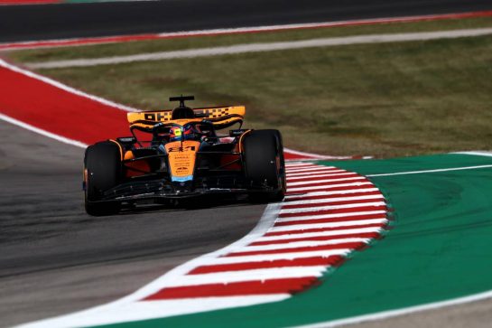 Oscar Piastri (AUS) McLaren MCL60.
20.10.2023. Formula 1 World Championship, Rd 19, United States Grand Prix, Austin, Texas, USA, Qualifying Day
- www.xpbimages.com, EMail: requests@xpbimages.com © Copyright: Moy / XPB Images