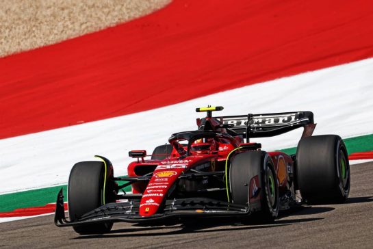 Carlos Sainz Jr (ESP) Ferrari SF-23.
20.10.2023. Formula 1 World Championship, Rd 19, United States Grand Prix, Austin, Texas, USA, Qualifying Day
- www.xpbimages.com, EMail: requests@xpbimages.com © Copyright: Moy / XPB Images