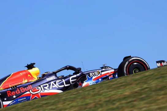 Max Verstappen (NLD) Red Bull Racing RB19.
20.10.2023. Formula 1 World Championship, Rd 19, United States Grand Prix, Austin, Texas, USA, Qualifying Day
- www.xpbimages.com, EMail: requests@xpbimages.com © Copyright: Bearne / XPB Images