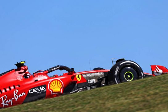 Carlos Sainz Jr (ESP) Ferrari SF-23.
20.10.2023. Formula 1 World Championship, Rd 19, United States Grand Prix, Austin, Texas, USA, Qualifying Day
- www.xpbimages.com, EMail: requests@xpbimages.com © Copyright: Bearne / XPB Images