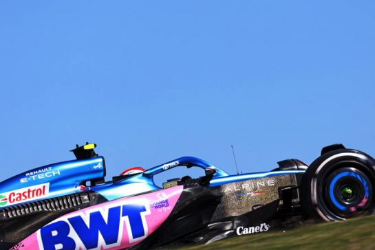 Pierre Gasly (FRA) Alpine F1 Team A523.
20.10.2023. Formula 1 World Championship, Rd 19, United States Grand Prix, Austin, Texas, USA, Qualifying Day
- www.xpbimages.com, EMail: requests@xpbimages.com © Copyright: Bearne / XPB Images