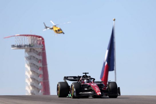 Valtteri Bottas (FIN) Alfa Romeo F1 Team C43.
20.10.2023. Formula 1 World Championship, Rd 19, United States Grand Prix, Austin, Texas, USA, Qualifying Day
- www.xpbimages.com, EMail: requests@xpbimages.com © Copyright: Bearne / XPB Images