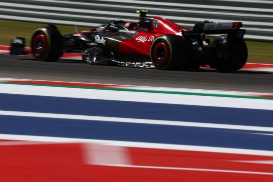 Zhou Guanyu (CHN) Alfa Romeo F1 Team C43.
20.10.2023. Formula 1 World Championship, Rd 19, United States Grand Prix, Austin, Texas, USA, Qualifying Day
- www.xpbimages.com, EMail: requests@xpbimages.com © Copyright: Coates / XPB Images