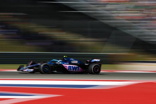 Pierre Gasly (FRA) Alpine F1 Team A523.
20.10.2023. Formula 1 World Championship, Rd 19, United States Grand Prix, Austin, Texas, USA, Qualifying Day
- www.xpbimages.com, EMail: requests@xpbimages.com © Copyright: Coates / XPB Images
