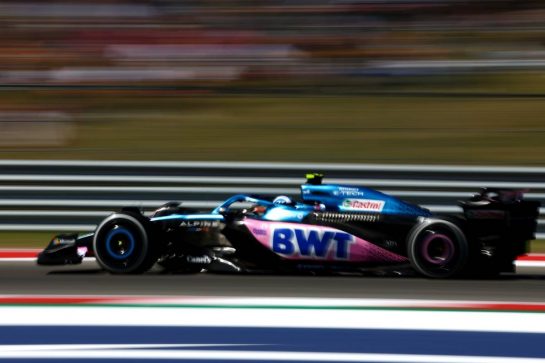 Pierre Gasly (FRA) Alpine F1 Team A523.
20.10.2023. Formula 1 World Championship, Rd 19, United States Grand Prix, Austin, Texas, USA, Qualifying Day
- www.xpbimages.com, EMail: requests@xpbimages.com © Copyright: Coates / XPB Images