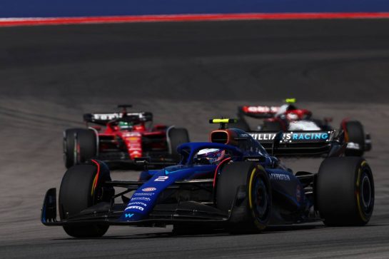 Logan Sargeant (USA) Williams Racing FW45.20.10.2023. Formula 1 World Championship, Rd 19, United States Grand Prix, Austin, Texas, USA, Qualifying Day
- www.xpbimages.com, EMail: requests@xpbimages.com © Copyright: Coates / XPB Images