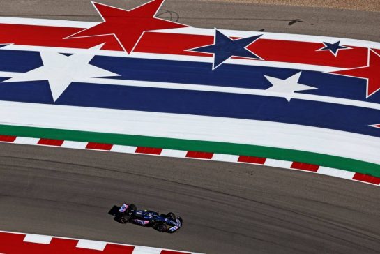 Pierre Gasly (FRA) Alpine F1 Team A523.
20.10.2023. Formula 1 World Championship, Rd 19, United States Grand Prix, Austin, Texas, USA, Qualifying Day
- www.xpbimages.com, EMail: requests@xpbimages.com © Copyright: Moy / XPB Images