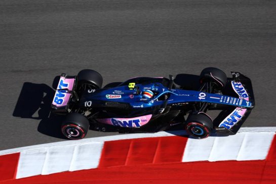 Pierre Gasly (FRA) Alpine F1 Team A523.
20.10.2023. Formula 1 World Championship, Rd 19, United States Grand Prix, Austin, Texas, USA, Qualifying Day
- www.xpbimages.com, EMail: requests@xpbimages.com © Copyright: Coates / XPB Images