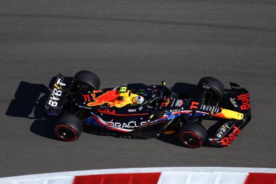 Sergio Perez (MEX) Red Bull Racing RB19.
20.10.2023. Formula 1 World Championship, Rd 19, United States Grand Prix, Austin, Texas, USA, Qualifying Day
- www.xpbimages.com, EMail: requests@xpbimages.com © Copyright: Coates / XPB Images