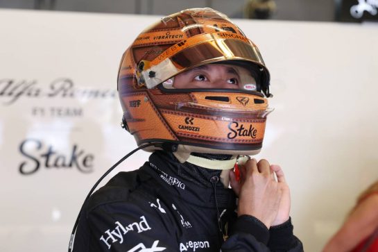 Zhou Guanyu (CHN) Alfa Romeo F1 Team.
21.10.2023. Formula 1 World Championship, Rd 19, United States Grand Prix, Austin, Texas, USA, Sprint Day.
- www.xpbimages.com, EMail: requests@xpbimages.com © Copyright: Rew / XPB Images