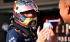 Winner Max Verstappen (NLD) Red Bull Racing celebrates in Sprint parc ferme. 21.10.2023. Formula 1 World Championship, Rd 19, United States Grand Prix, Austin, Texas, USA, Sprint Day. - www.xpbimages.com, EMail: requests@xpbimages.com © Copyright: Price / XPB Images