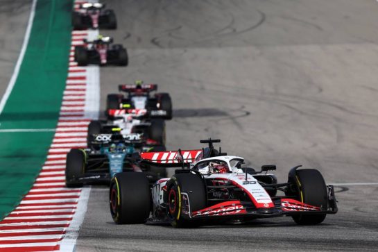 Kevin Magnussen (DEN) Haas VF-23.
21.10.2023. Formula 1 World Championship, Rd 19, United States Grand Prix, Austin, Texas, USA, Sprint Day.
- www.xpbimages.com, EMail: requests@xpbimages.com © Copyright: Batchelor / XPB Images