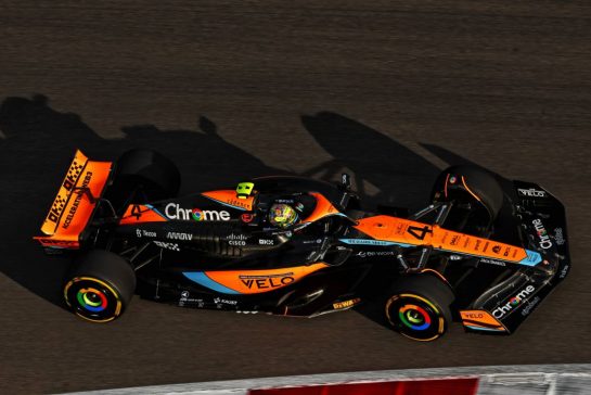 Lando Norris (GBR) McLaren MCL60.
21.10.2023. Formula 1 World Championship, Rd 19, United States Grand Prix, Austin, Texas, USA, Sprint Day.
- www.xpbimages.com, EMail: requests@xpbimages.com © Copyright: Coates / XPB Images
