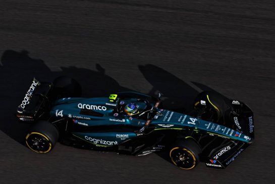 Fernando Alonso (ESP) Aston Martin F1 Team AMR23.
21.10.2023. Formula 1 World Championship, Rd 19, United States Grand Prix, Austin, Texas, USA, Sprint Day.
- www.xpbimages.com, EMail: requests@xpbimages.com © Copyright: Coates / XPB Images