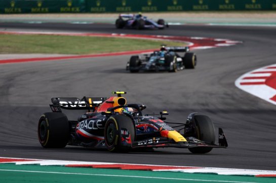 Sergio Perez (MEX) Red Bull Racing RB19.
21.10.2023. Formula 1 World Championship, Rd 19, United States Grand Prix, Austin, Texas, USA, Sprint Day.
- www.xpbimages.com, EMail: requests@xpbimages.com © Copyright: Moy / XPB Images