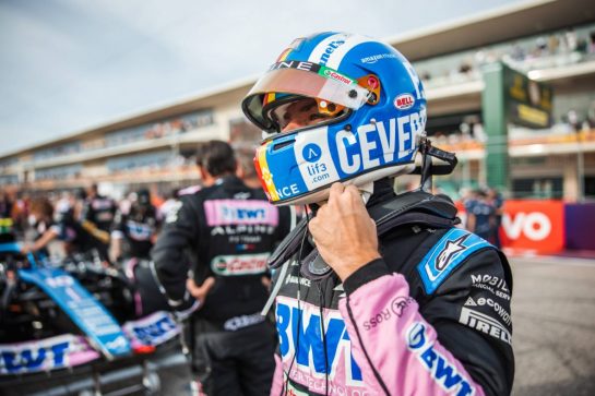 Pierre Gasly (FRA) Alpine F1 Team on the grid.
21.10.2023. Formula 1 World Championship, Rd 19, United States Grand Prix, Austin, Texas, USA, Sprint Day.
- www.xpbimages.com, EMail: requests@xpbimages.com © Copyright: Bearne / XPB Images