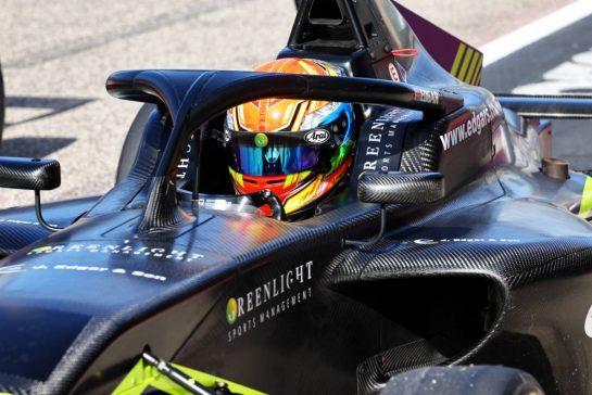 Race winner Jessica Edgar (GBR) Rodin Carlin in parc ferme.
22.10.2023. F1 Academy, Rd 7, Race 3, Austin, Texas, USA.
- www.xpbimages.com, EMail: requests@xpbimages.com © Copyright: Batchelor / XPB Images