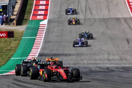 Carlos Sainz Jr (ESP) Ferrari SF-23.
22.10.2023. Formula 1 World Championship, Rd 19, United States Grand Prix, Austin, Texas, USA, Race Day.
- www.xpbimages.com, EMail: requests@xpbimages.com © Copyright: Batchelor / XPB Images