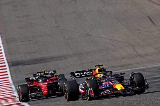 Max Verstappen (NLD) Red Bull Racing RB19.
22.10.2023. Formula 1 World Championship, Rd 19, United States Grand Prix, Austin, Texas, USA, Race Day.
- www.xpbimages.com, EMail: requests@xpbimages.com © Copyright: Batchelor / XPB Images