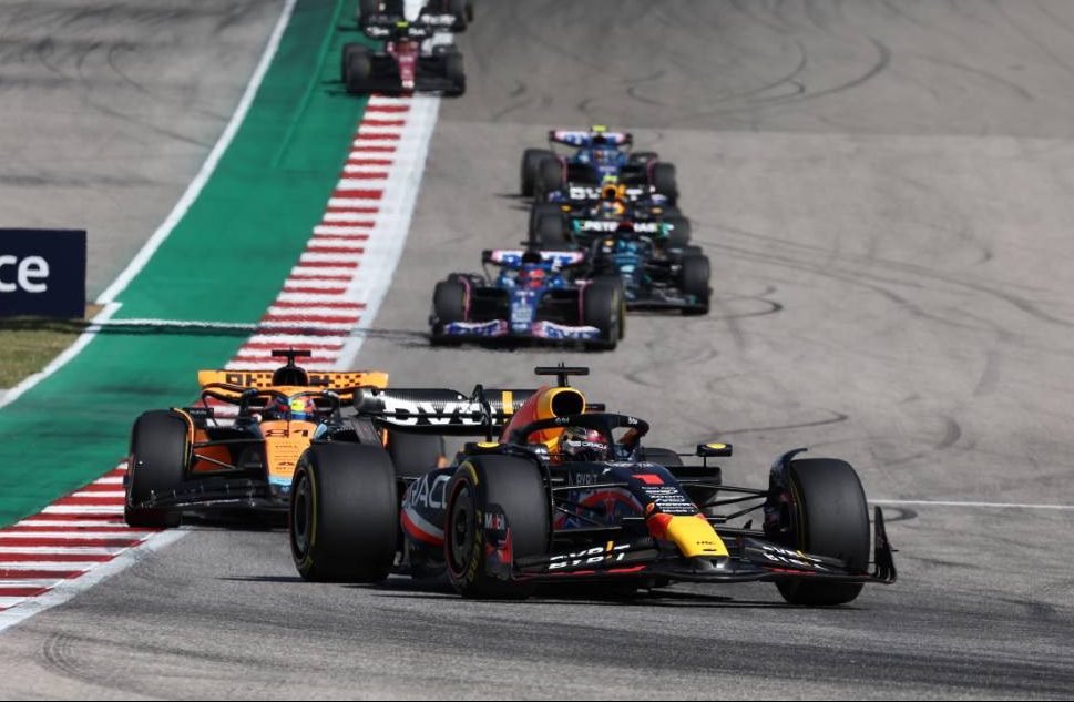 Max Verstappen (NLD) Red Bull Racing RB19. 22.10.2023. Formula 1 World Championship, Rd 19, United States Grand Prix, Austin, Texas, USA, Race Day. - www.xpbimages.com, EMail: requests@xpbimages.com © Copyright: Moy / XPB Images