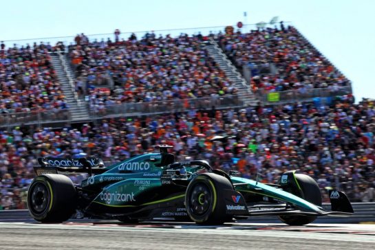 Lance Stroll (CDN) Aston Martin F1 Team AMR23.
22.10.2023. Formula 1 World Championship, Rd 19, United States Grand Prix, Austin, Texas, USA, Race Day.
- www.xpbimages.com, EMail: requests@xpbimages.com © Copyright: Batchelor / XPB Images
