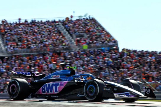 Pierre Gasly (FRA) Alpine F1 Team A523.
22.10.2023. Formula 1 World Championship, Rd 19, United States Grand Prix, Austin, Texas, USA, Race Day.
- www.xpbimages.com, EMail: requests@xpbimages.com © Copyright: Batchelor / XPB Images