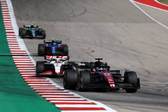 Valtteri Bottas (FIN) Alfa Romeo F1 Team C43.
22.10.2023. Formula 1 World Championship, Rd 19, United States Grand Prix, Austin, Texas, USA, Race Day.
- www.xpbimages.com, EMail: requests@xpbimages.com © Copyright: Moy / XPB Images
