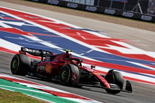 Carlos Sainz Jr (ESP) Ferrari SF-23.
22.10.2023. Formula 1 World Championship, Rd 19, United States Grand Prix, Austin, Texas, USA, Race Day.
- www.xpbimages.com, EMail: requests@xpbimages.com © Copyright: Moy / XPB Images