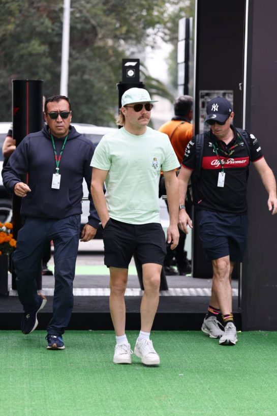 Valtteri Bottas (FIN) Alfa Romeo F1 Team.
26.10.2023. Formula 1 World Championship, Rd 20, Mexican Grand Prix, Mexico City, Mexico, Preparation Day.
- www.xpbimages.com, EMail: requests@xpbimages.com © Copyright: Moy / XPB Images