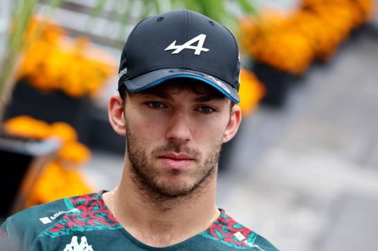 Pierre Gasly (FRA) Alpine F1 Team.
26.10.2023. Formula 1 World Championship, Rd 20, Mexican Grand Prix, Mexico City, Mexico, Preparation Day.
- www.xpbimages.com, EMail: requests@xpbimages.com © Copyright: Moy / XPB Images