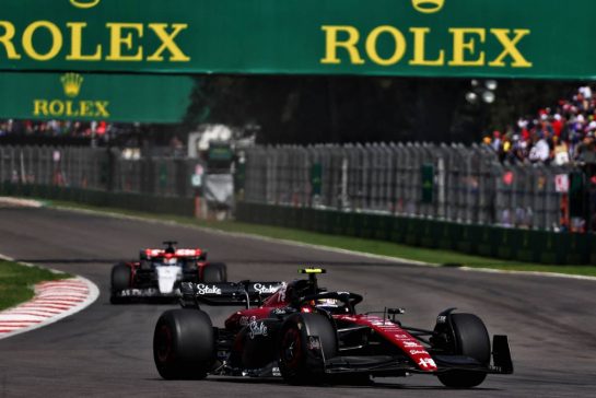 Zhou Guanyu (CHN) Alfa Romeo F1 Team C43.
27.10.2023. Formula 1 World Championship, Rd 20, Mexican Grand Prix, Mexico City, Mexico, Practice Day.
- www.xpbimages.com, EMail: requests@xpbimages.com © Copyright: Coates / XPB Images