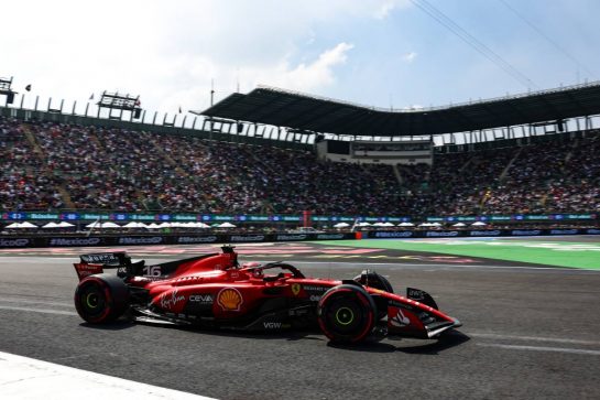 Charles Leclerc (FRA), Scuderia Ferrari 
27.10.2023. Formula 1 World Championship, Rd 20, Mexican Grand Prix, Mexico City, Mexico, Practice Day.
- www.xpbimages.com, EMail: requests@xpbimages.com © Copyright: Charniaux / XPB Images