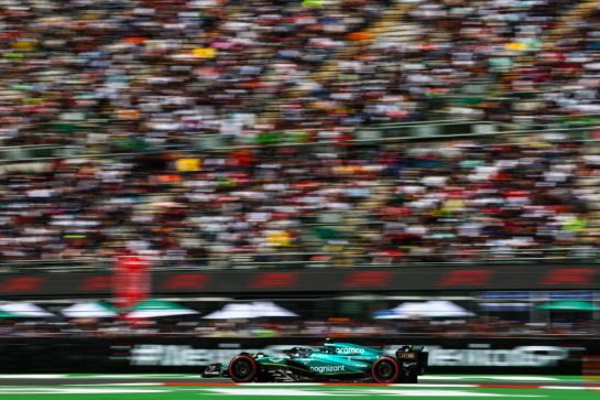 Fernando Alonso (ESP), Aston Martin Racing 
27.10.2023. Formula 1 World Championship, Rd 20, Mexican Grand Prix, Mexico City, Mexico, Practice Day.
- www.xpbimages.com, EMail: requests@xpbimages.com © Copyright: Charniaux / XPB Images