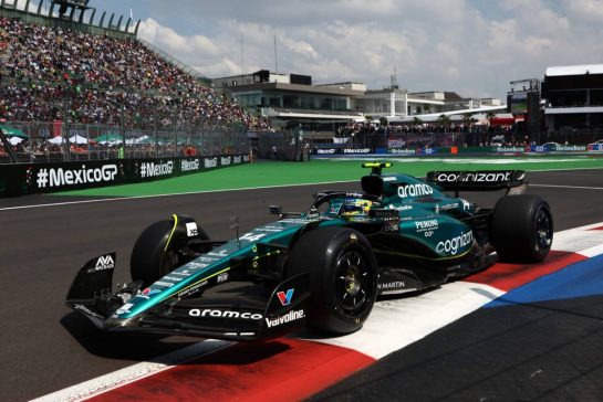 Fernando Alonso (ESP) Aston Martin F1 Team AMR23.
27.10.2023. Formula 1 World Championship, Rd 20, Mexican Grand Prix, Mexico City, Mexico, Practice Day.
- www.xpbimages.com, EMail: requests@xpbimages.com © Copyright: Moy / XPB Images