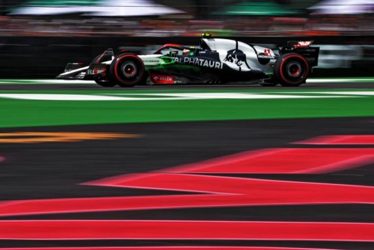 Isack Hadjar (FRA) AlphaTauri AT04 Test Driver.
27.10.2023. Formula 1 World Championship, Rd 20, Mexican Grand Prix, Mexico City, Mexico, Practice Day.
- www.xpbimages.com, EMail: requests@xpbimages.com © Copyright: Moy / XPB Images