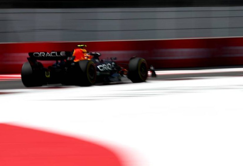 Sergio Perez (MEX) Red Bull Racing RB19. 27.10.2023. Formula 1 World Championship, Rd 20, Mexican Grand Prix, Mexico City, Mexico, Practice Day. - www.xpbimages.com, EMail: requests@xpbimages.com © Copyright: Coates / XPB Images