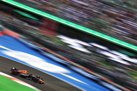 Sergio Perez (MEX) Red Bull Racing RB19.
27.10.2023. Formula 1 World Championship, Rd 20, Mexican Grand Prix, Mexico City, Mexico, Practice Day.
- www.xpbimages.com, EMail: requests@xpbimages.com © Copyright: Bearne / XPB Images