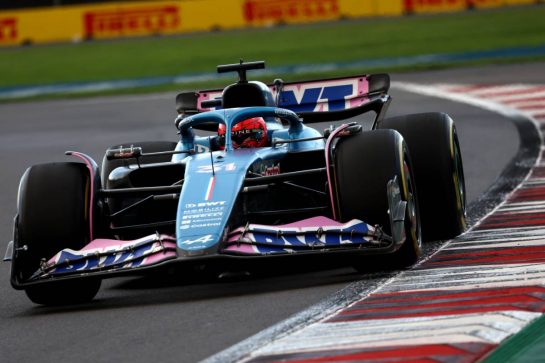 Esteban Ocon (FRA) Alpine F1 Team A523.
27.10.2023. Formula 1 World Championship, Rd 20, Mexican Grand Prix, Mexico City, Mexico, Practice Day.
- www.xpbimages.com, EMail: requests@xpbimages.com © Copyright: Moy / XPB Images