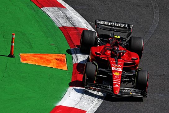 Carlos Sainz Jr (ESP) Ferrari SF-23.
28.10.2023. Formula 1 World Championship, Rd 20, Mexican Grand Prix, Mexico City, Mexico, Qualifying Day.
- www.xpbimages.com, EMail: requests@xpbimages.com © Copyright: Moy / XPB Images