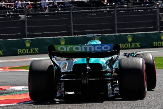 Lance Stroll (CDN) Aston Martin F1 Team AMR23.
28.10.2023. Formula 1 World Championship, Rd 20, Mexican Grand Prix, Mexico City, Mexico, Qualifying Day.
- www.xpbimages.com, EMail: requests@xpbimages.com © Copyright: Coates / XPB Images