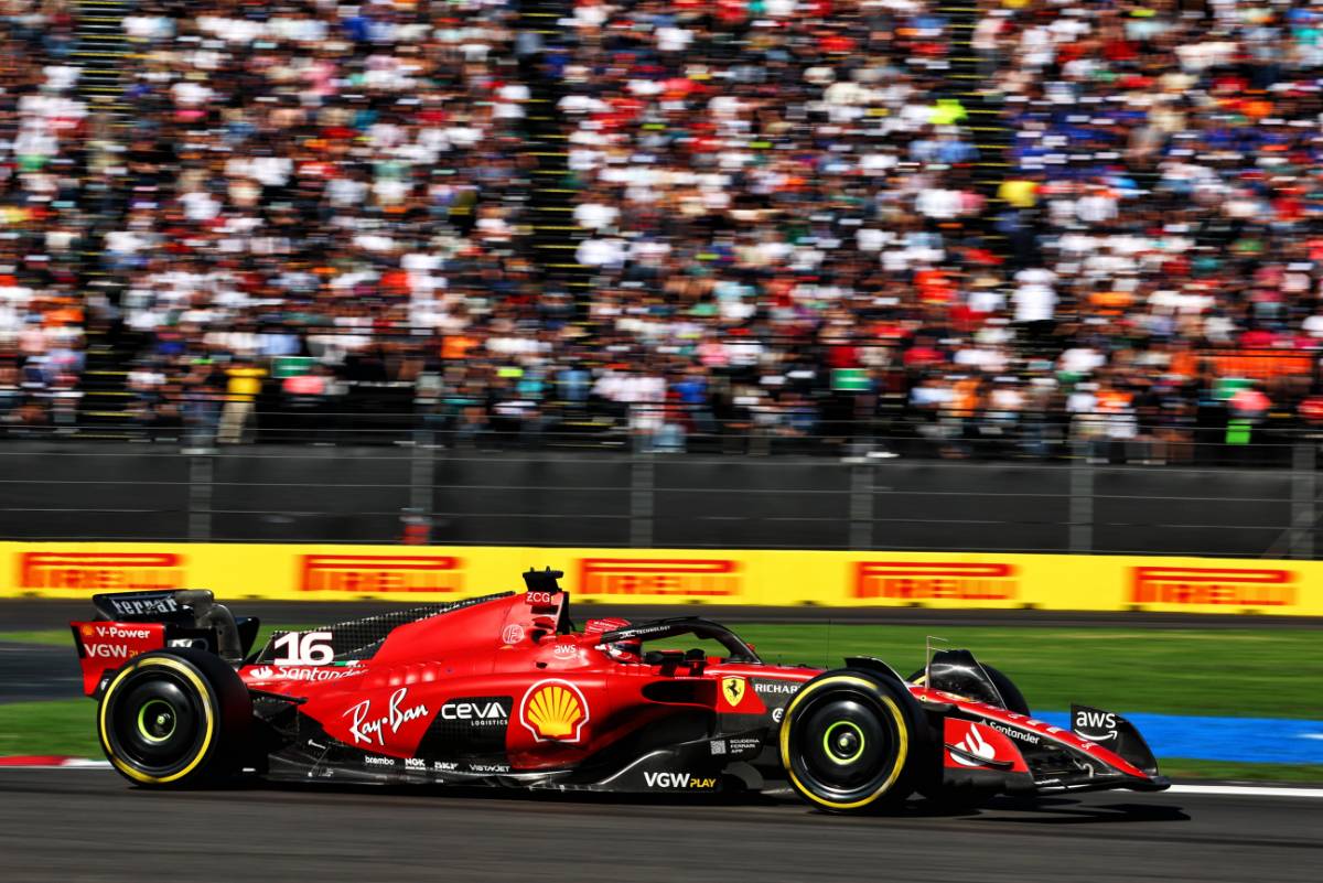 Charles Leclerc (MON) Ferrari SF-23.
28.10.2023. Formula 1 World Championship, Rd 20, Mexican Grand Prix, Mexico City, Mexico, Qualifying Day.
- www.xpbimages.com, EMail: requests@xpbimages.com © Copyright: Coates / XPB Images