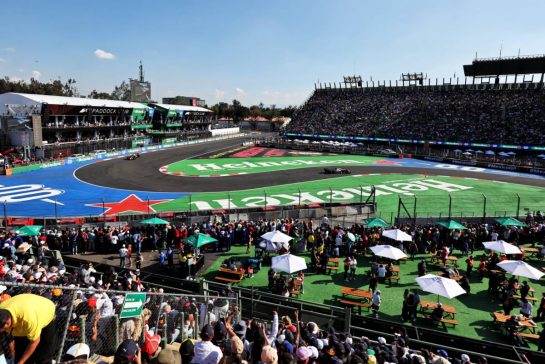 Nico Hulkenberg (GER) Haas VF-23.
28.10.2023. Formula 1 World Championship, Rd 20, Mexican Grand Prix, Mexico City, Mexico, Qualifying Day.
- www.xpbimages.com, EMail: requests@xpbimages.com © Copyright: Moy / XPB Images