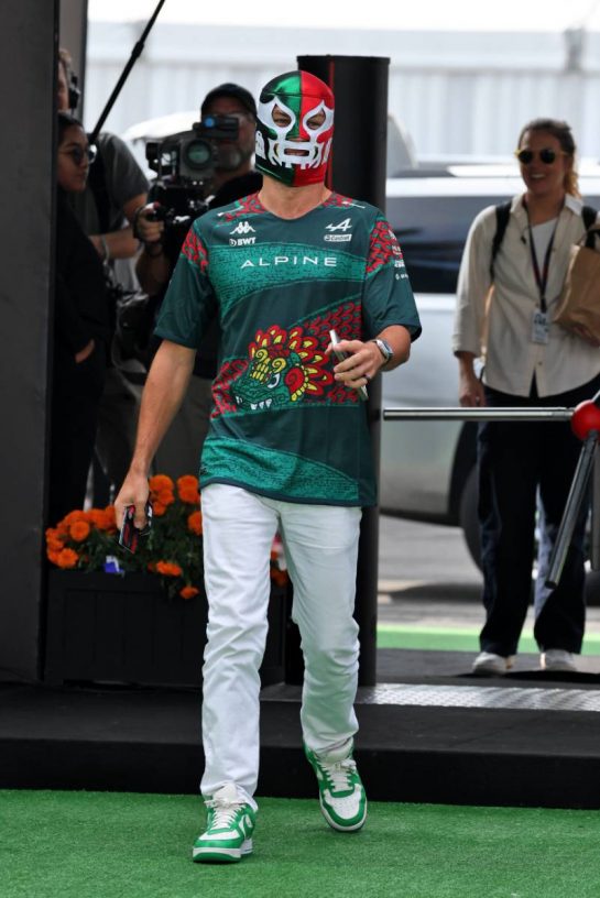 Pierre Gasly (FRA) Alpine F1 Team.
29.10.2023. Formula 1 World Championship, Rd 20, Mexican Grand Prix, Mexico City, Mexico, Race Day.
- www.xpbimages.com, EMail: requests@xpbimages.com © Copyright: Moy / XPB Images